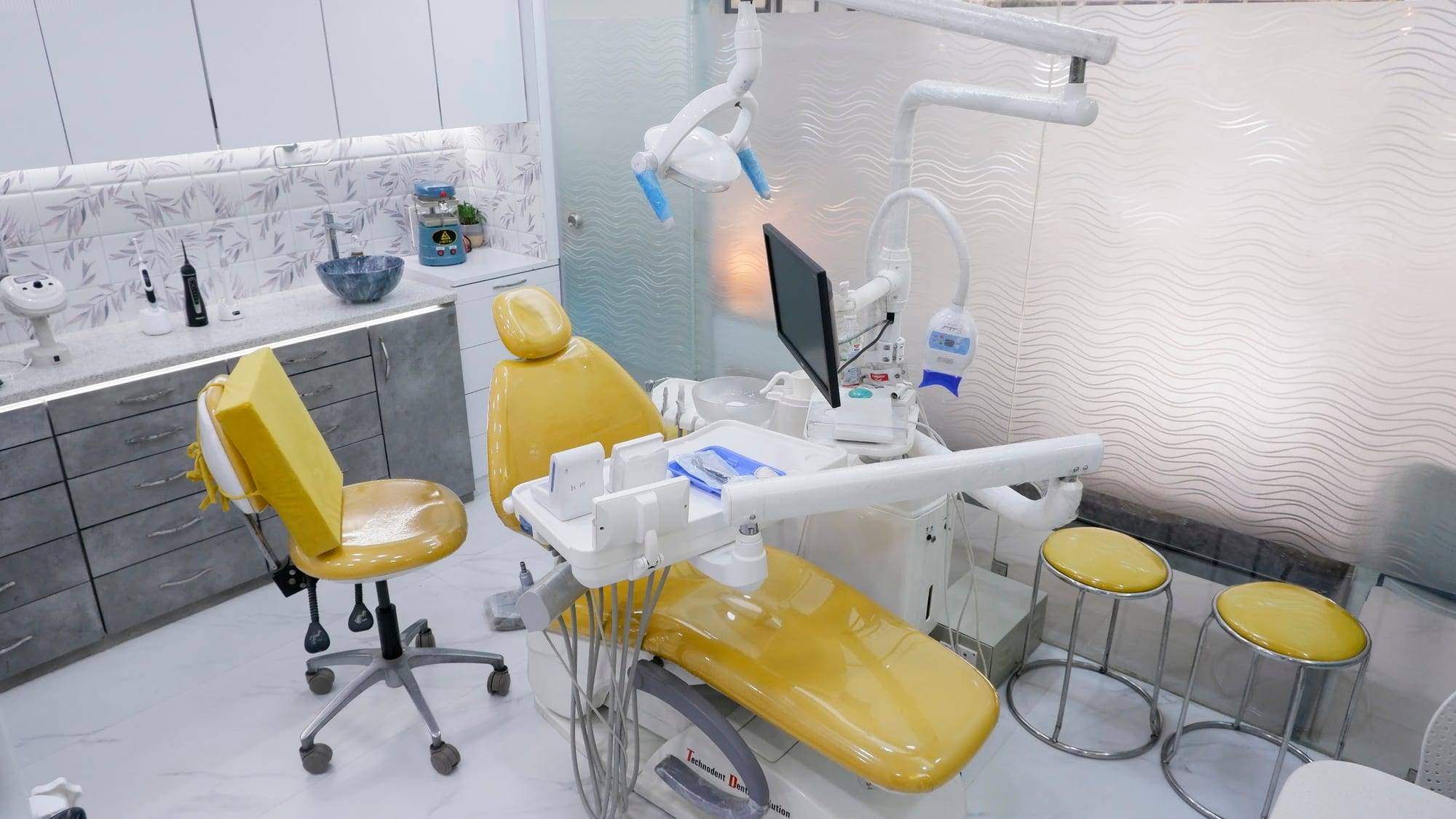 Modern chairs and equipment